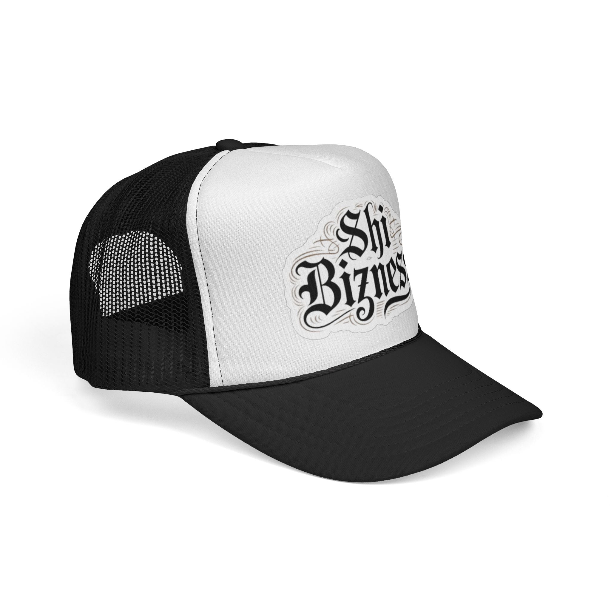 Shi Bizness Trucker Cap, Cool Hat for Entrepreneurs, Casual Street Style, Gift for Him, Summer Accessory