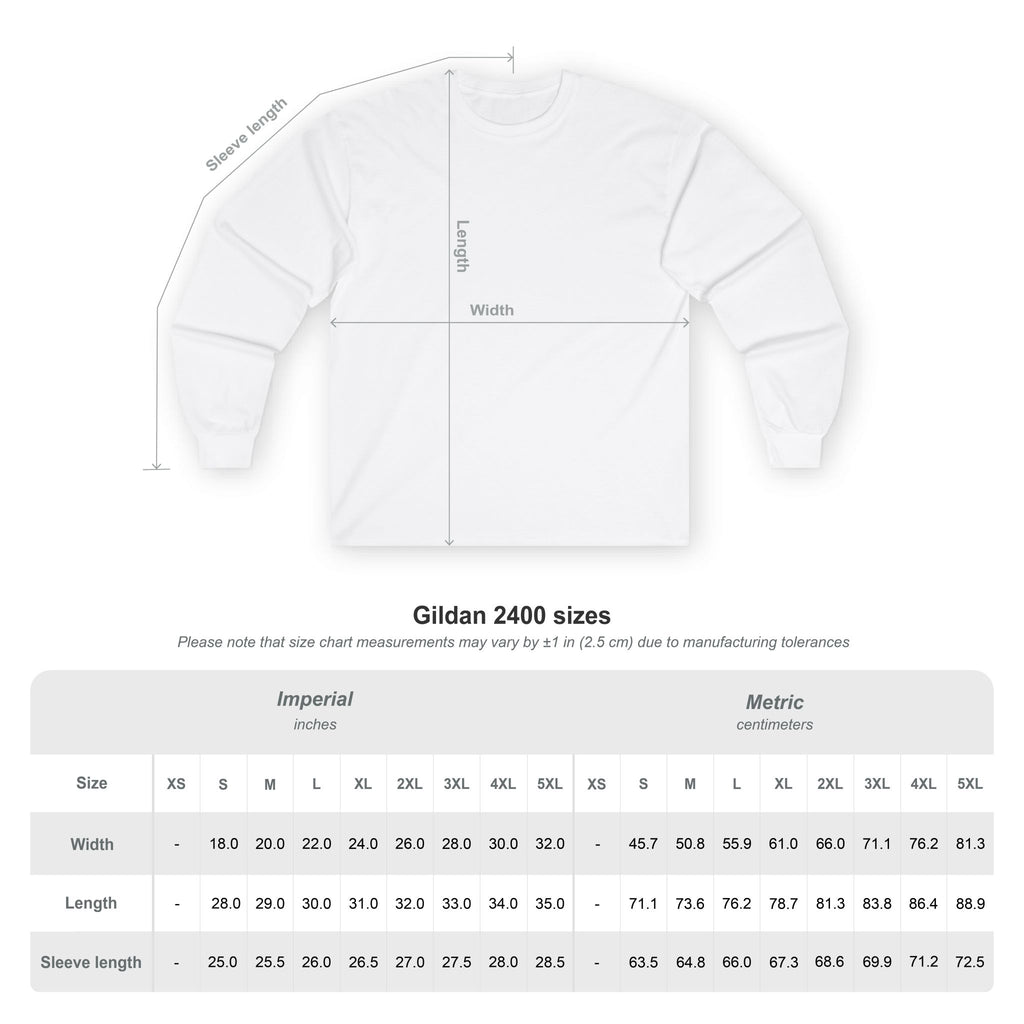Unisex Long Sleeve Tee with Business Illustration - Perfect for Entrepreneurs, Casual Wear, Gifts, Business Events, and Parties