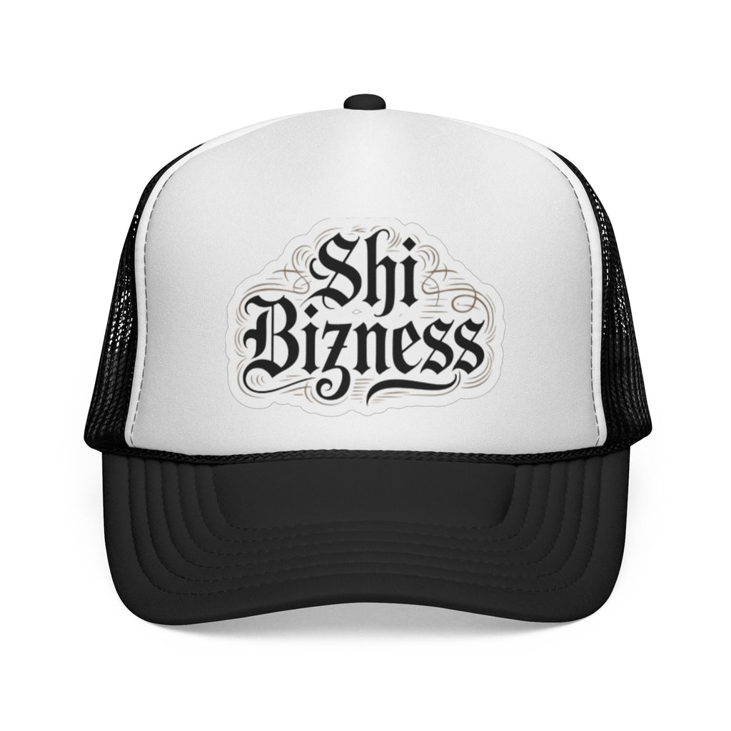 Shi Bizness Trucker Cap, Cool Hat for Entrepreneurs, Casual Street Style, Gift for Him, Summer Accessory