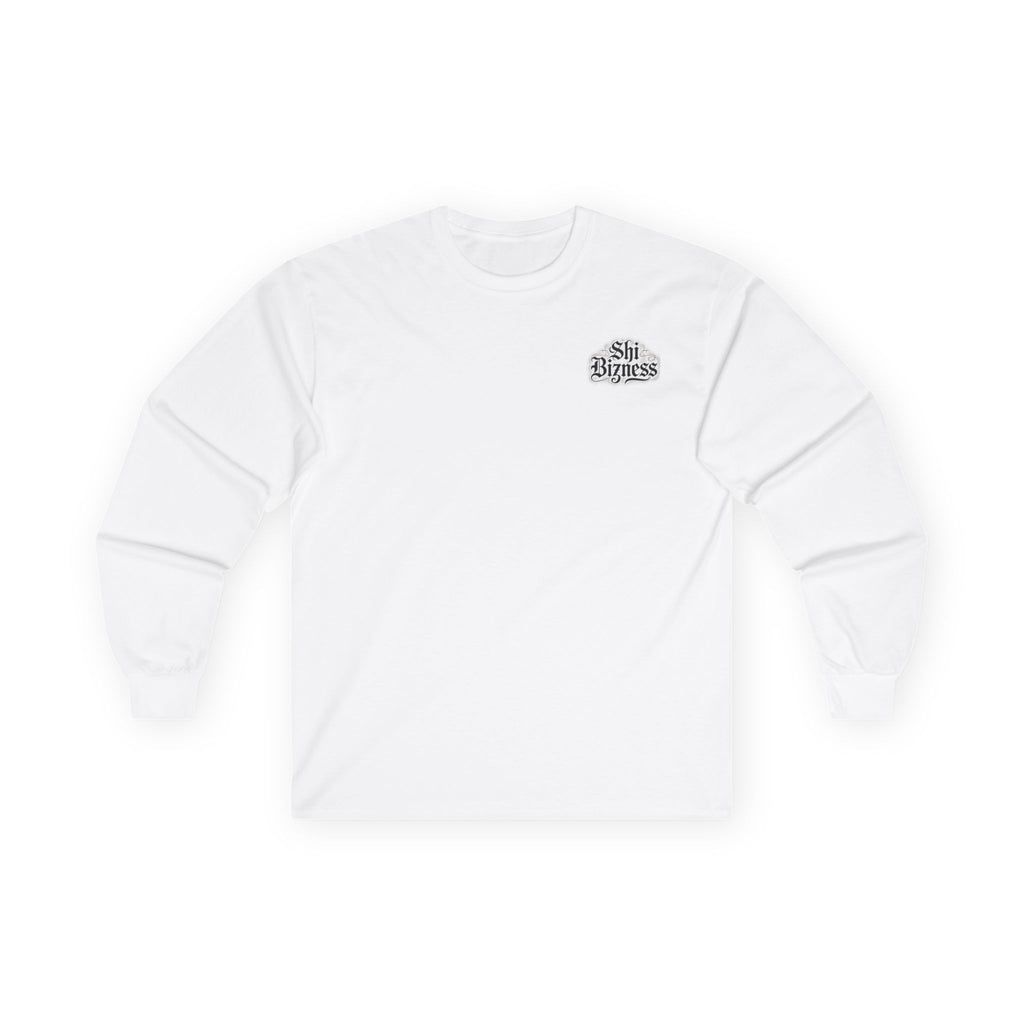 Unisex Long Sleeve Tee with Business Illustration - Perfect for Entrepreneurs, Casual Wear, Gifts, Business Events, and Parties